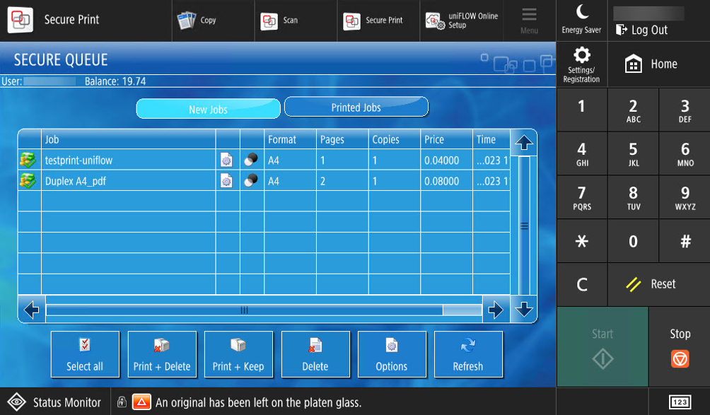 Pick up your prints at a Canon printer Help Center